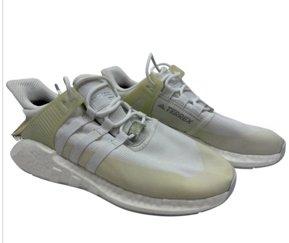 New!Adidas Men's EQT Support 93/17 Boost GTX Shoes Triple White Size 6.5(DB1444)